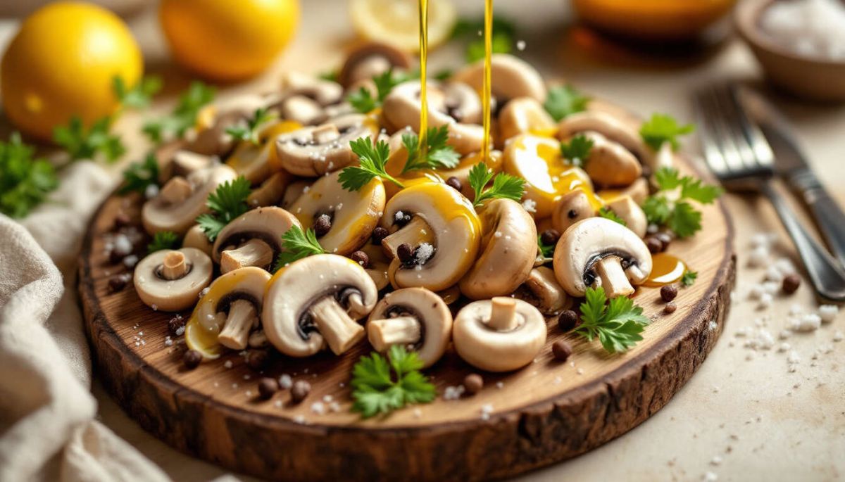 Salade de champignons de Paris : recette et astuces