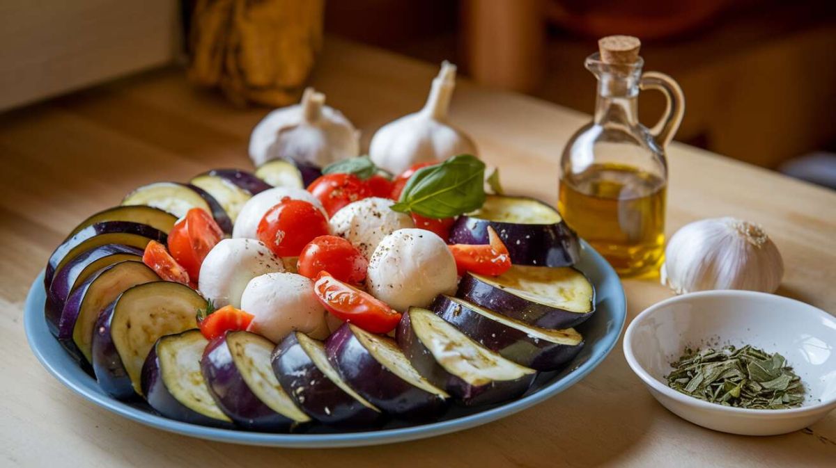 Tian d’aubergines à la mozzarella : une recette méditerranéenne irrésistible