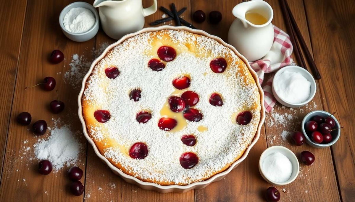 Clafoutis aux cerises surgelées : une recette incontournable