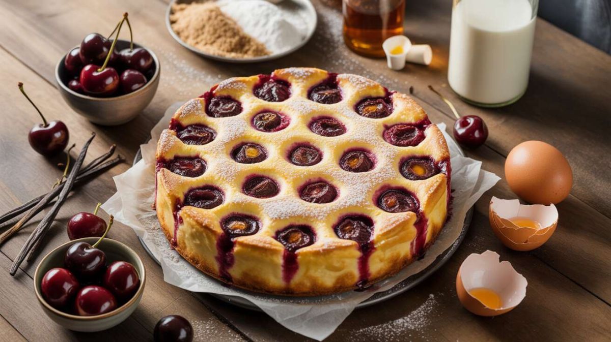 Clafoutis cerise express : la douceur rapide pour le goûter