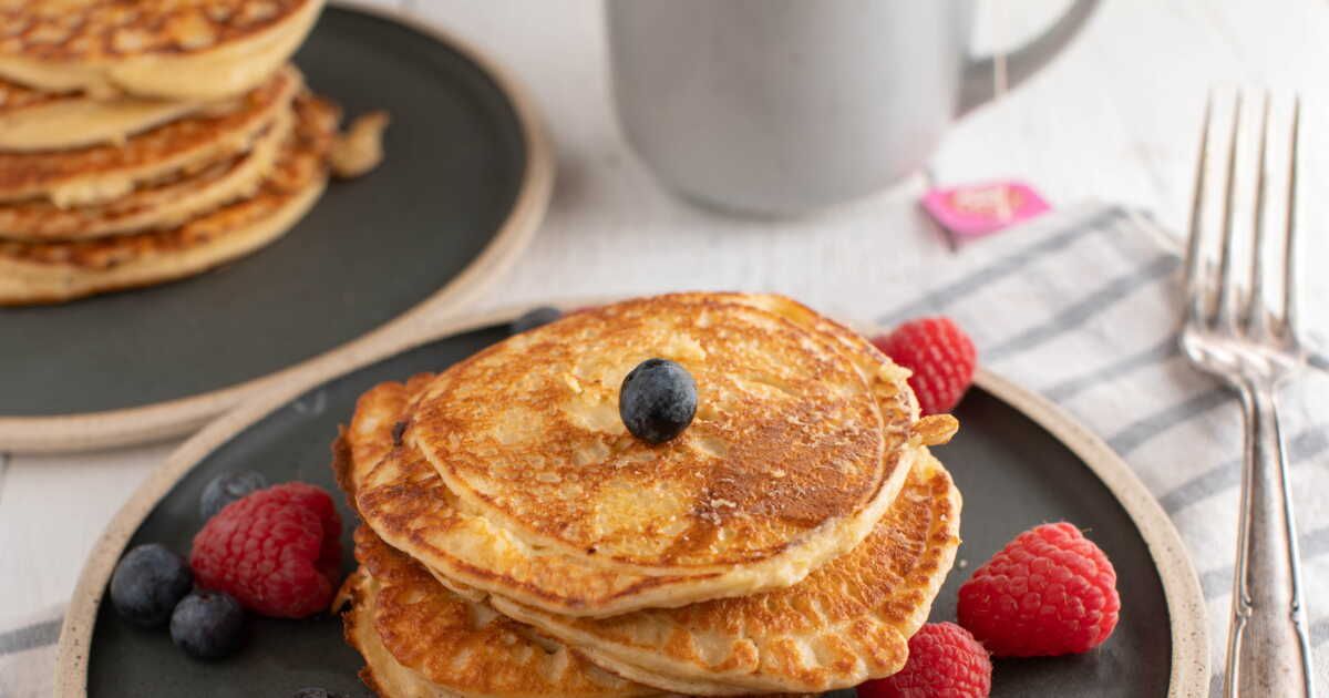 Des pancakes allégés pour des petits-déjeuners gourmands