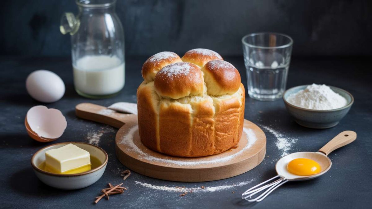 Préparez une brioche maison facile sans pétrissage