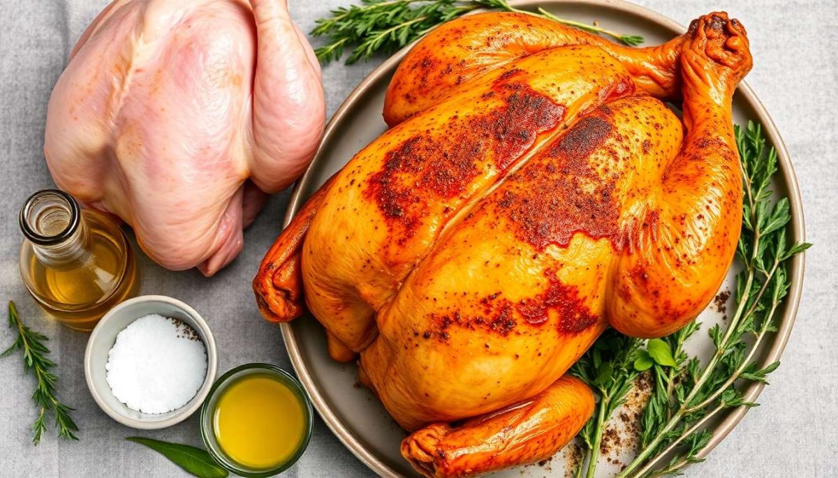 Découvrez le poulet rôti à la portugaise, un voyage culinaire épicé