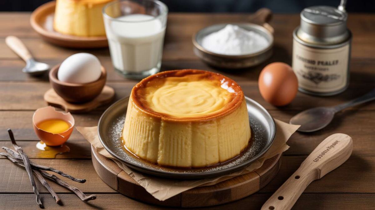 Dégustation légère : découvrez le flan pâtissier sans pâte