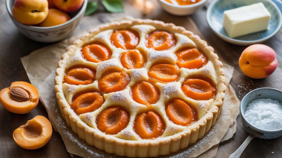 un dessert estival irrésistible : la tarte aux abricots à tester ce juillet