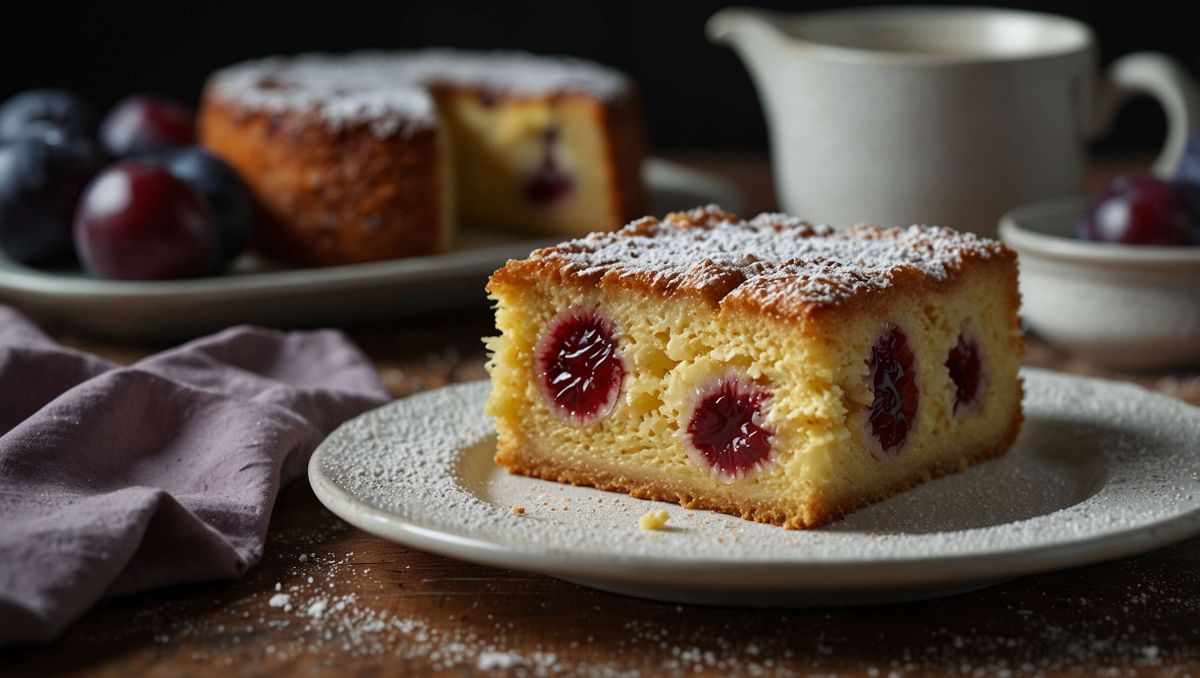 Explorez la douceur d'un gâteau moelleux aux prunes au Thermomix