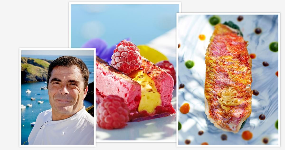 Les ingrédients frais de l'été : crabe, tomate et framboise