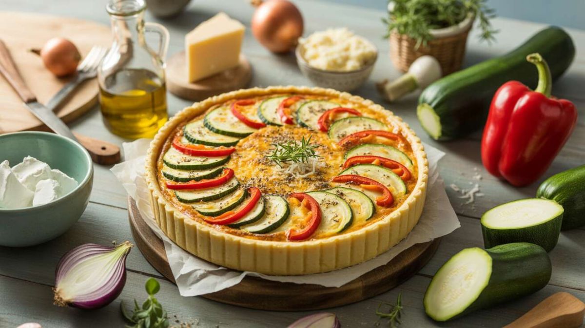 La quiche aux légumes d'été : légèreté et gourmandise pour un dîner express