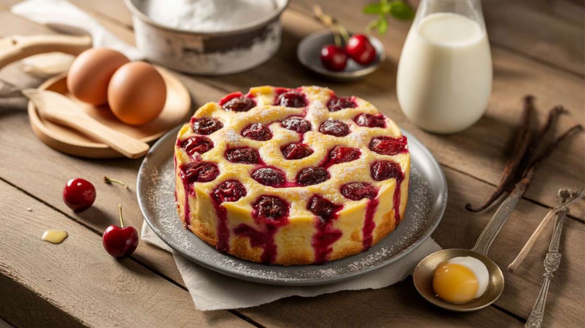 Le clafoutis aux cerises de mamie : un dessert d'été à tomber