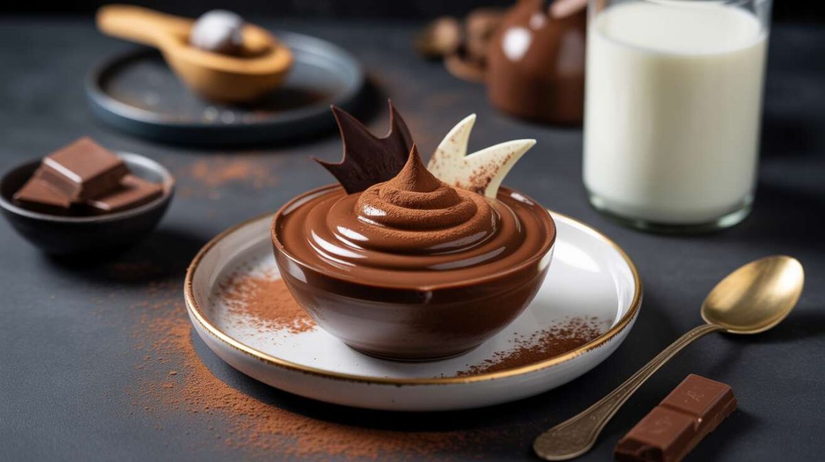 Des crèmes légères au chocolat qui envoûtent pour Halloween
