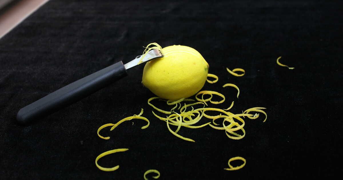 Comment réaliser un zeste de citron ?