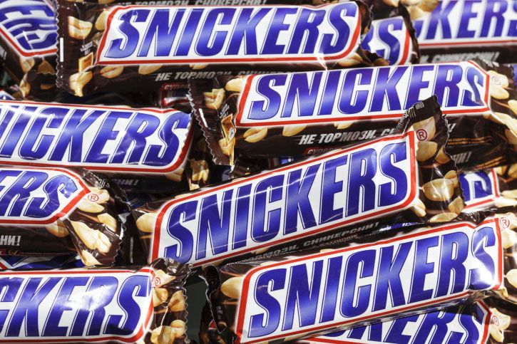 Rappel massif des barres chocolatées Mars et Snickers dans 55 pays