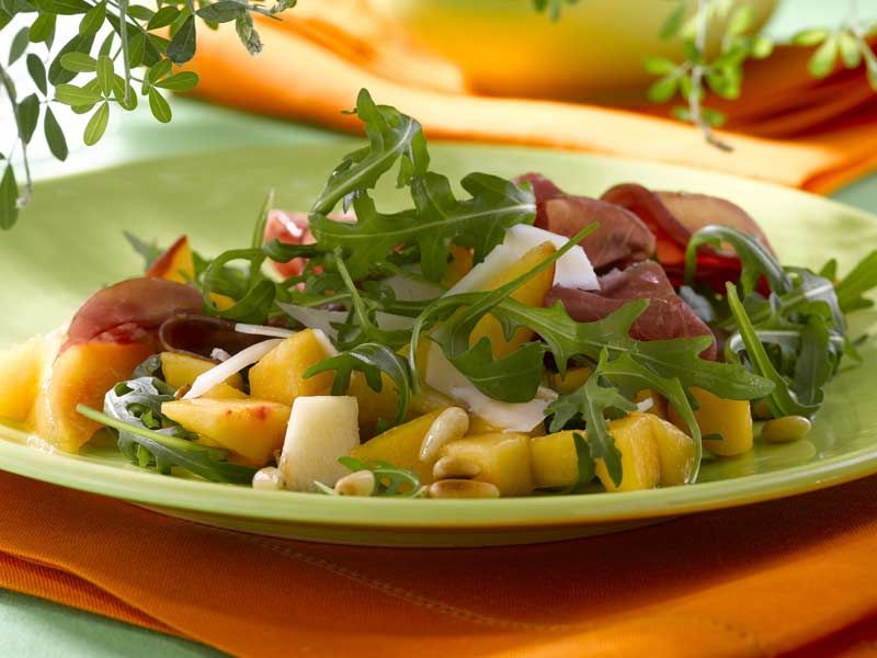 Recettes salées aux pêches