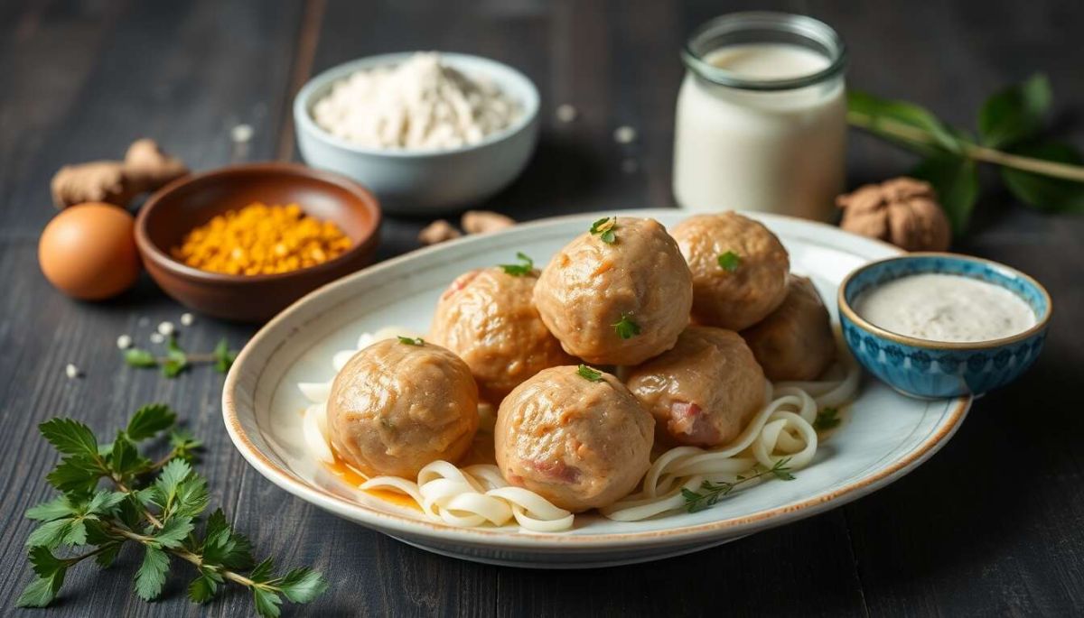 Boulettes de porc aux tiges de betterave : un régal surprenant