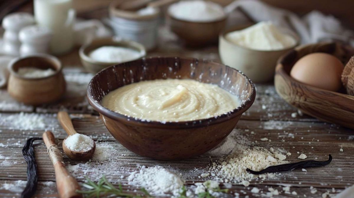 Une semoule au lait réconfortante pour les gourmets