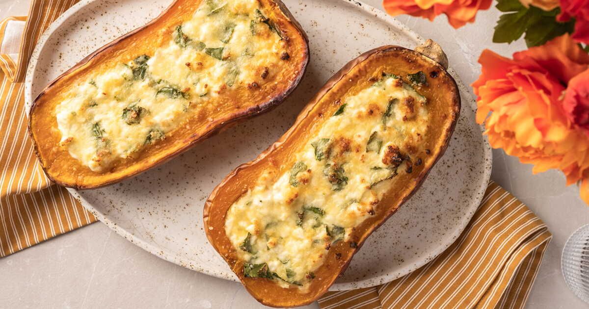 Des recettes de butternut farcie au four pour réchauffer vos soirées
