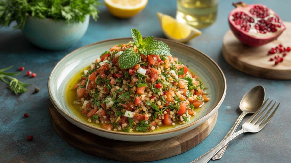 Le taboulé libanais : un délice frais et savoureux à préparer chez soi