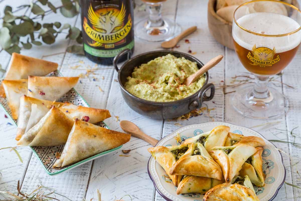 Trois mezze délicieuses à associer avec la Grimbergen Héritage de l’Abbaye