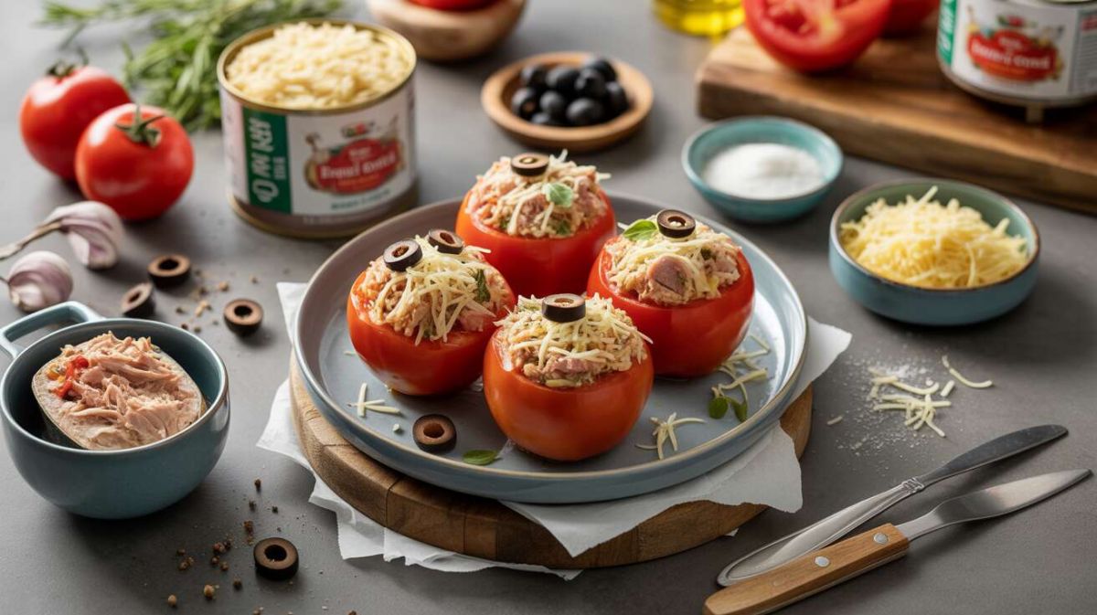 Découvrez la recette incontournable des tomates farcies à l'air fryer