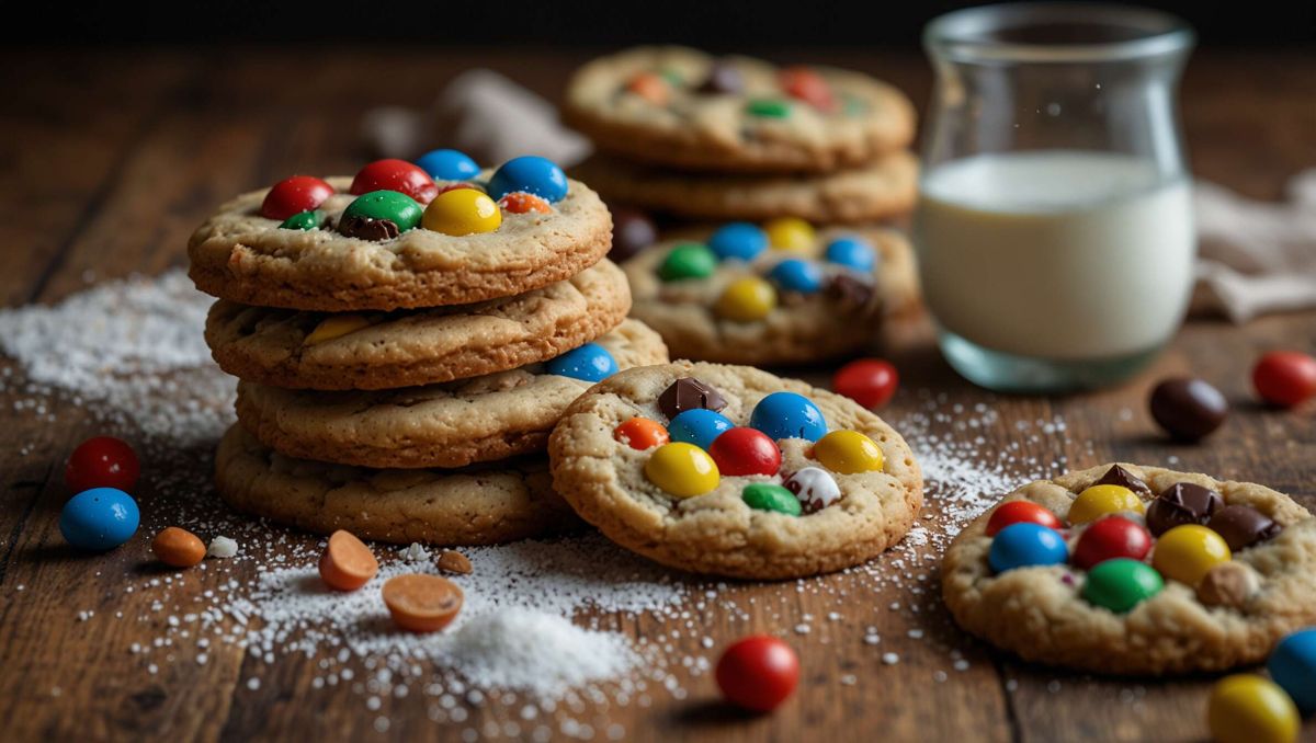 Des cookies M&M’s simples et savoureux au Thermomix