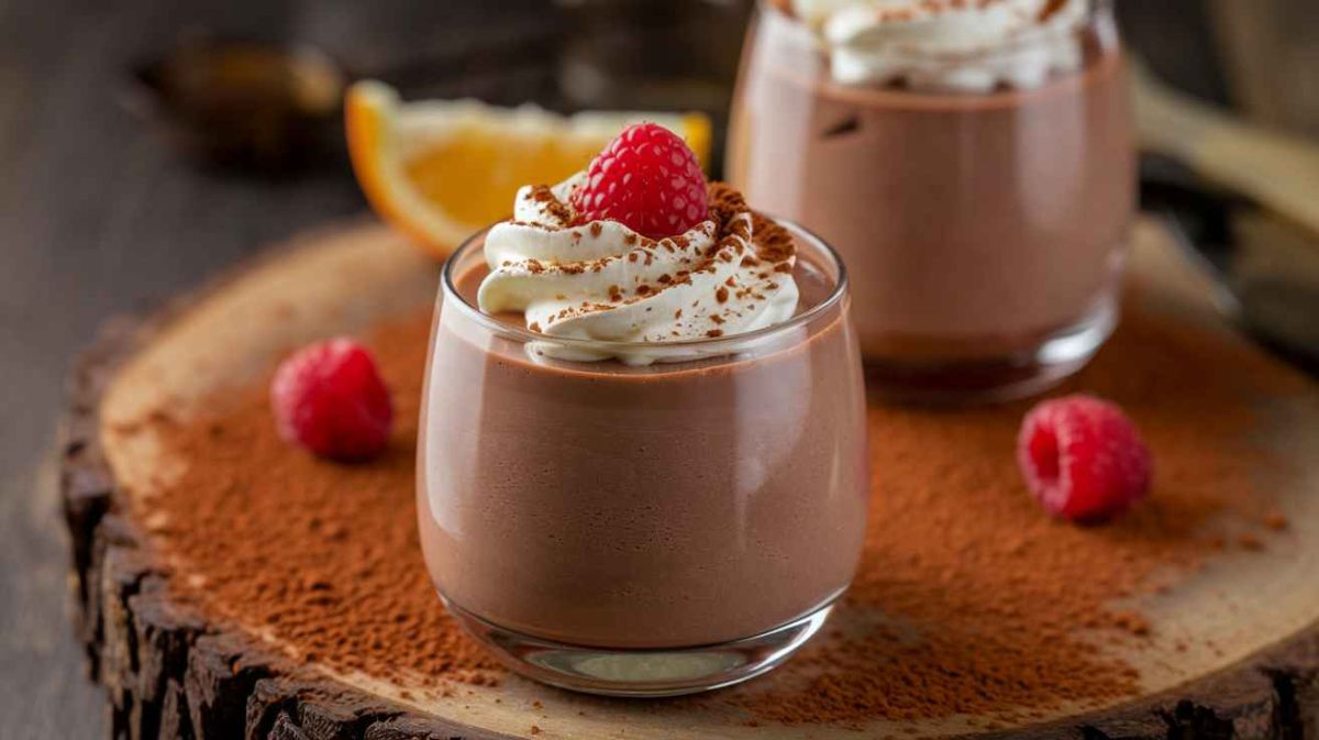 Réalisez une mousse aérienne au chocolat et à la clémentine, version Cyril Lignac