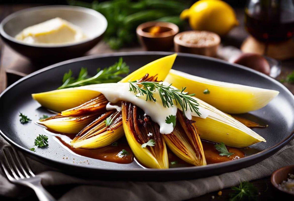 Endives braisées caramélisées : une douceur à savourer