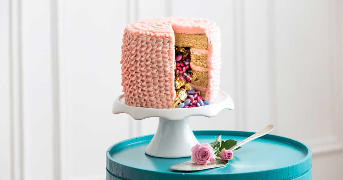 Un gâteau façon piñata