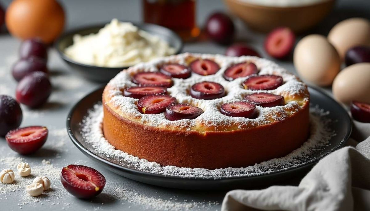 Dégustez un gâteau aux prunes : simplicité et plaisir au goûter