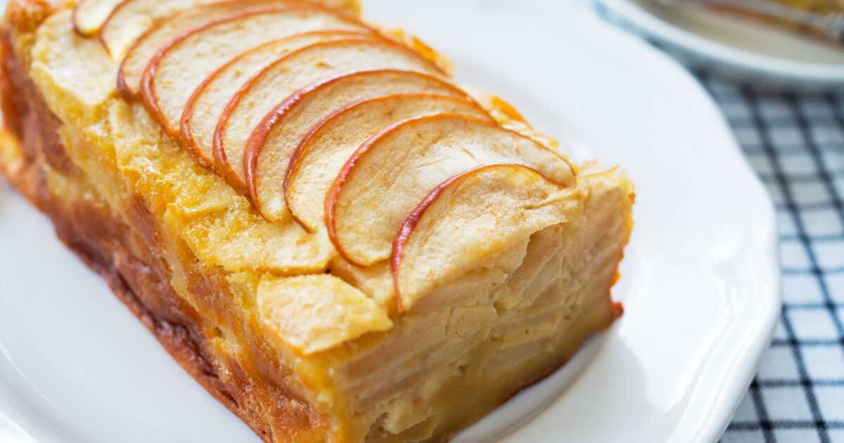 un gâteau aux pommes léger et gourmand sans culpabilité