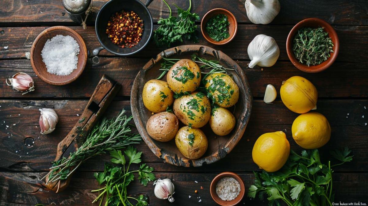 pomme de terre au four : l'alliance parfaite des saveurs et des herbes