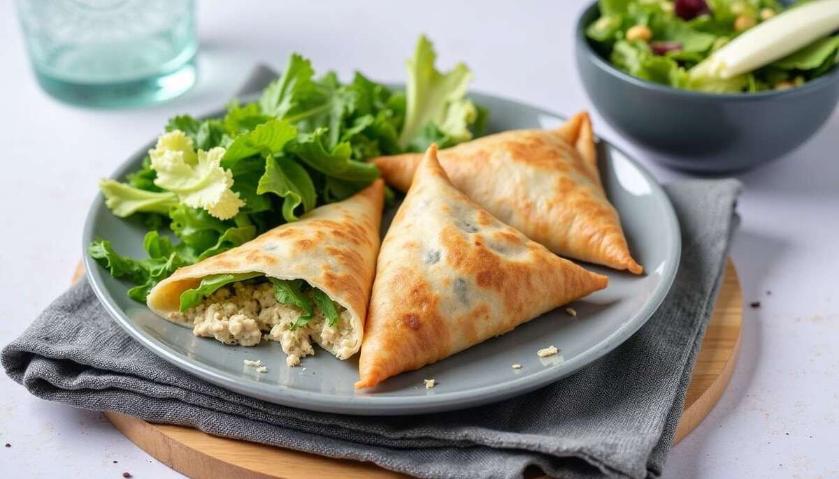 Savoureux samoussas au fromage frais et girolles : une recette à ne pas manquer
