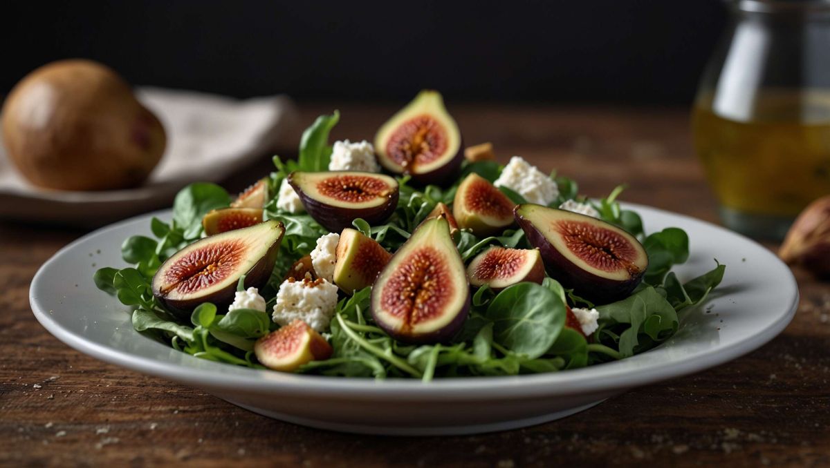 Savourez l'automne avec cette salade de roquette et figues