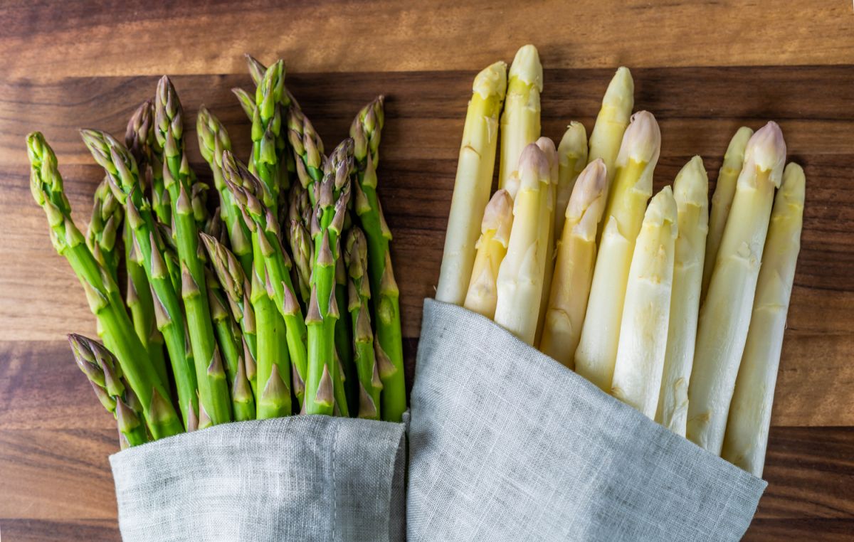 18 recettes printanières avec des asperges vertes et blanches