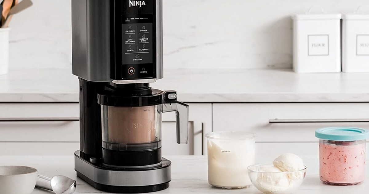 Savourez des glaces maison toute l'année grâce à la machine Ninja en promo