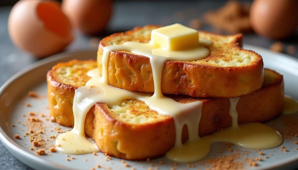 Découvrez notre pain perdu brioché au four : un délice rapide et fondant