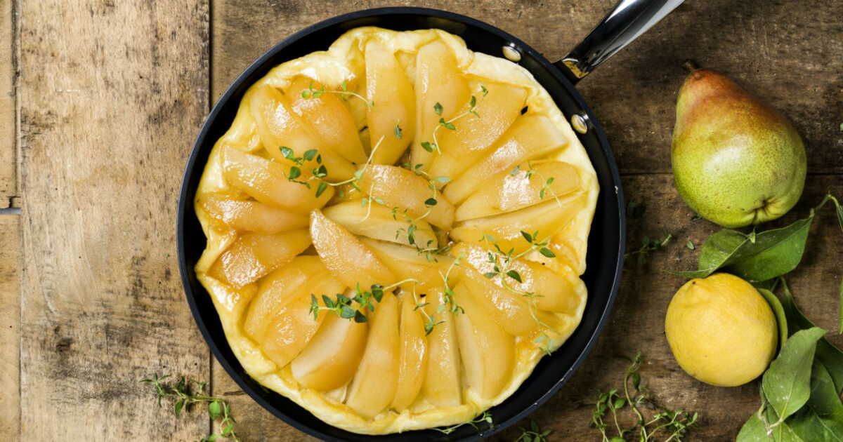 La tarte Tatin revisitée : un délice poêlé aux poires