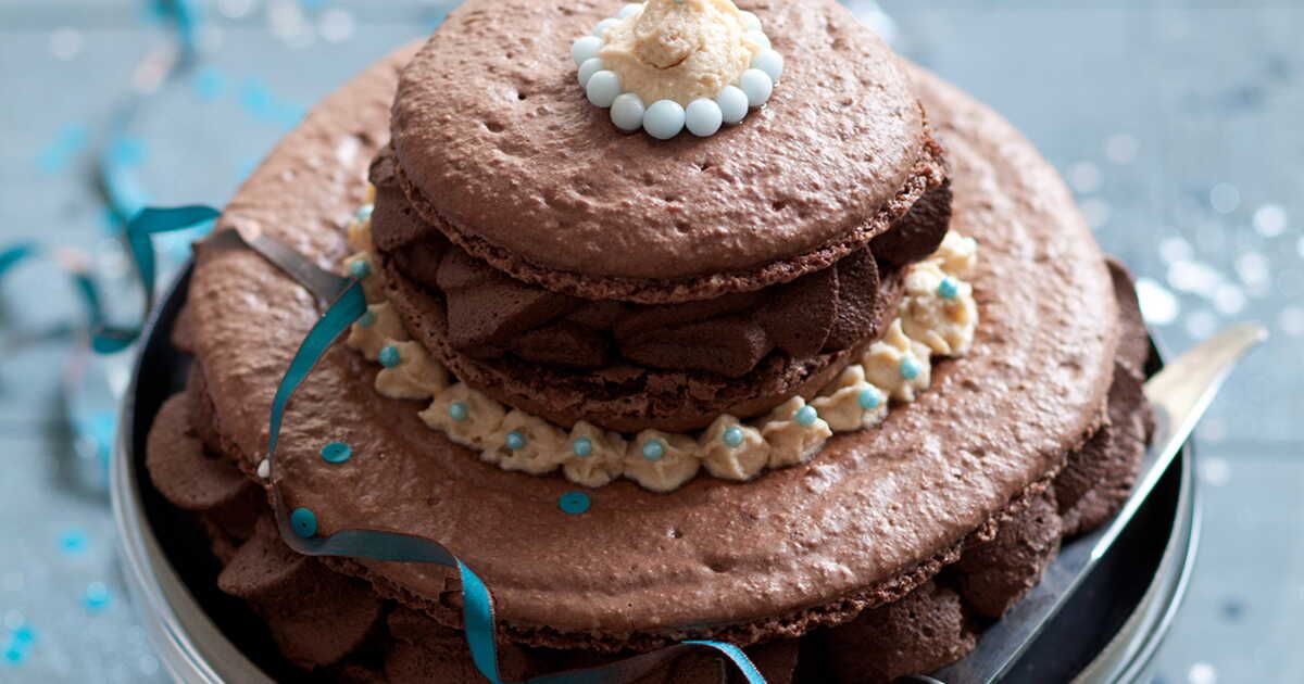 Une délicieuse découverte : la religieuse macaron au choco-marron