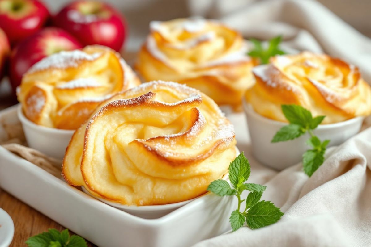 Un soufflé aux pommes qui réchauffe le cœur cet automne