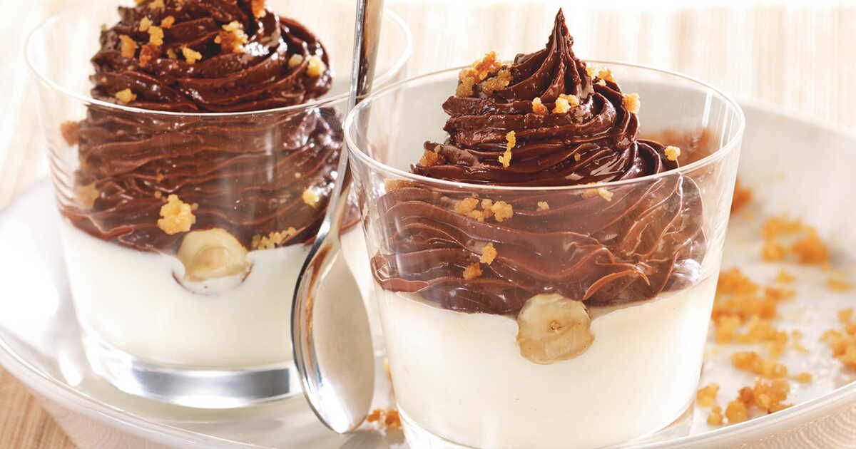 Panna cotta dôme chocolat