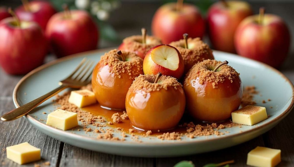 Des pommes au caramel épicées pour un Noël savoureux