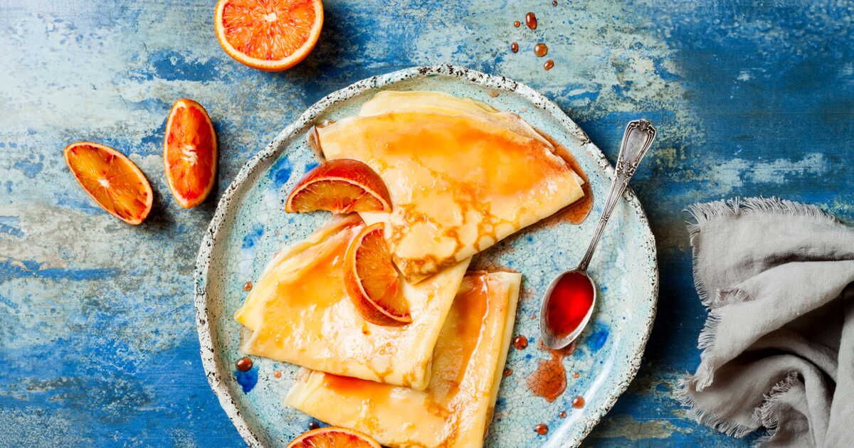 La recette des crêpes suzette de Benoît Castel