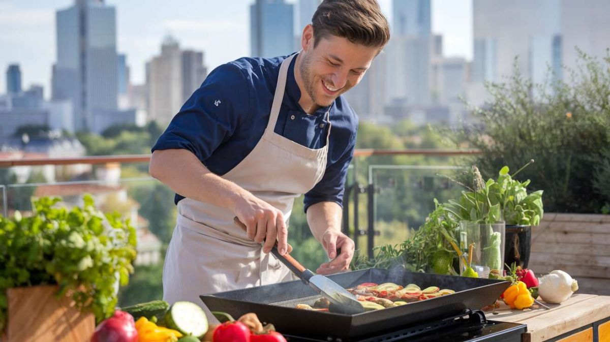 la cuisson à la plancha : devenez le chef de l'été avec des plats savoureux et sains