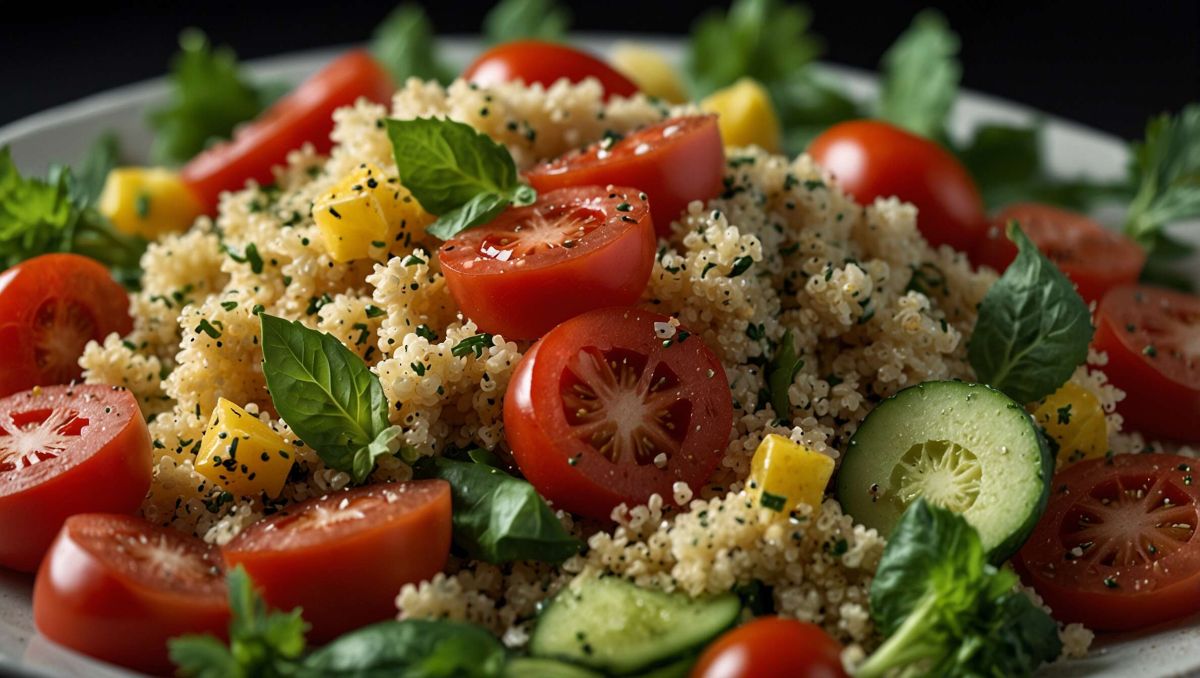 La salade vegane de quinoa qui éveille les papilles