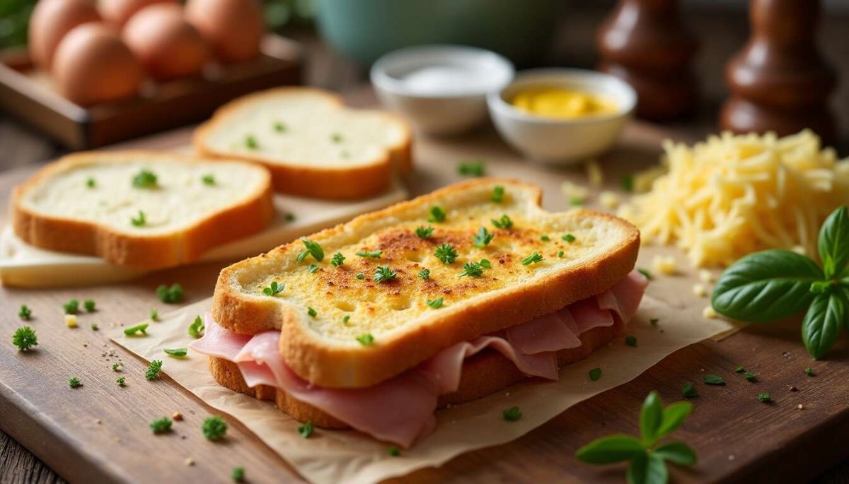 Plongez dans le plaisir du croque-monsieur revisité