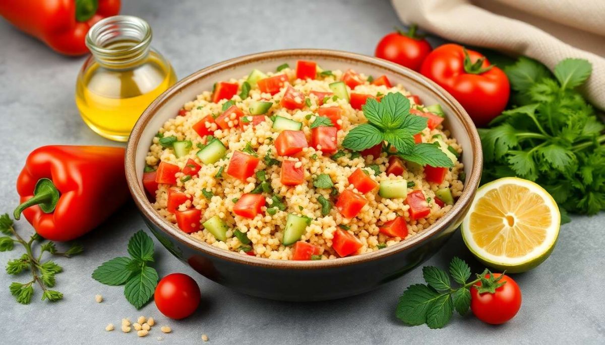 Un taboulé aux légumes : la fraîcheur en 15 minutes