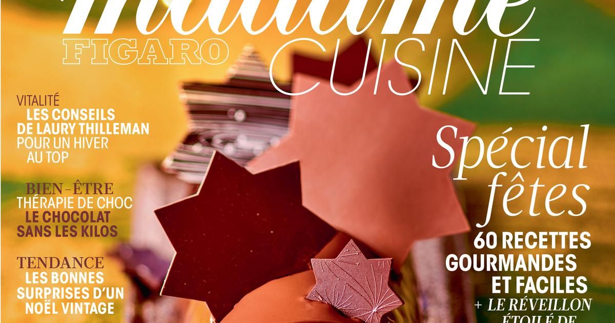 plaisirs d'hiver dans le spécial fêtes de madame figaro cuisine avec pierre hermé