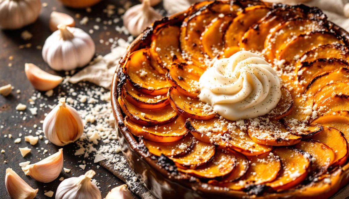 Savourez un gratin de potimarron irrésistible pour vos repas d'automne