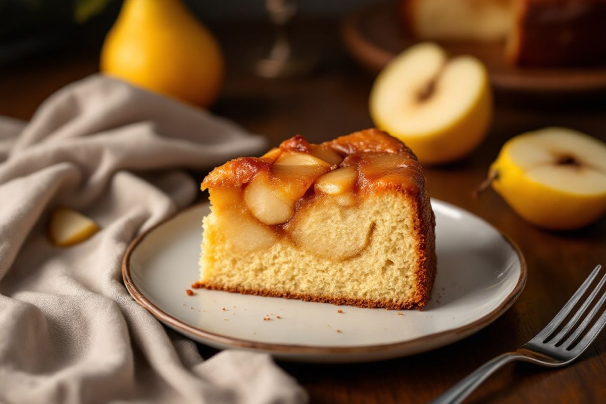 le gâteau à la poire : douceur et réconfort au cœur de l'automne