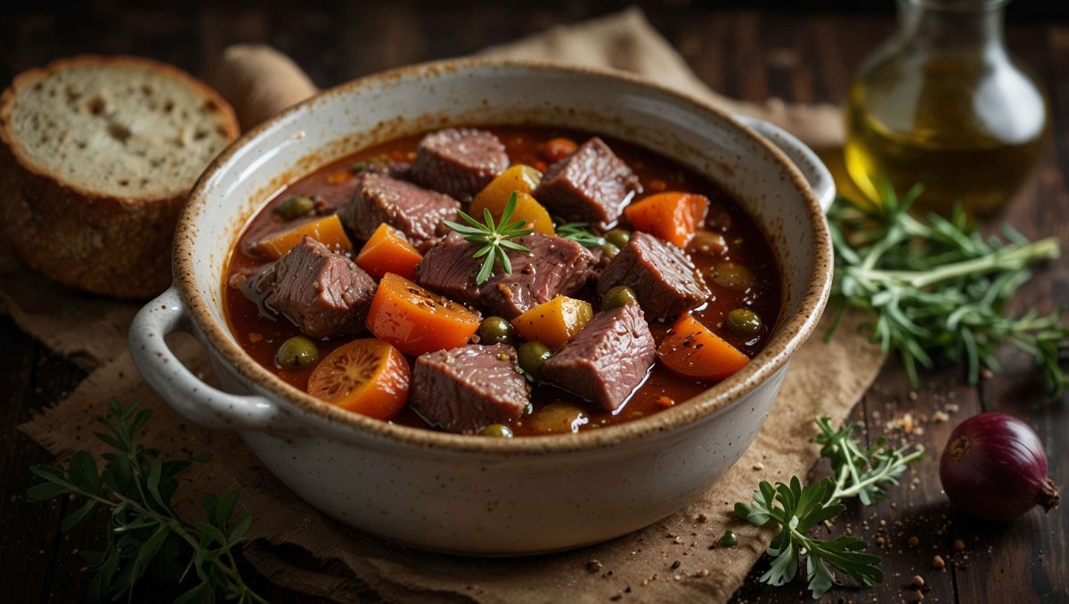 Plongée au cœur de l'estouffade de bœuf à la provençale : un délice du Sud