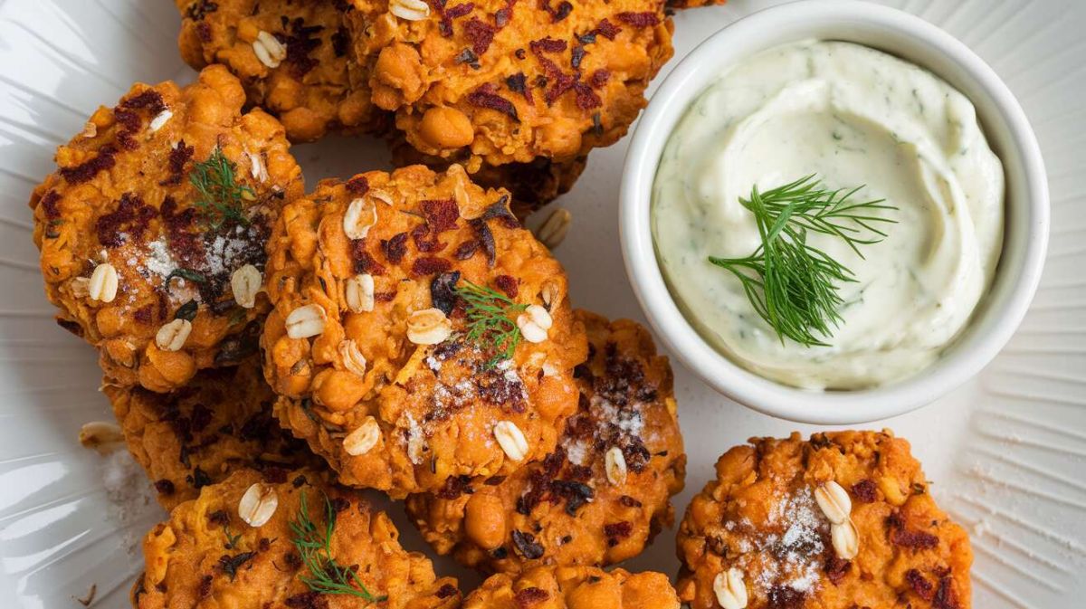 Des nuggets veggies irrésistibles et leur mayo express à l'aneth